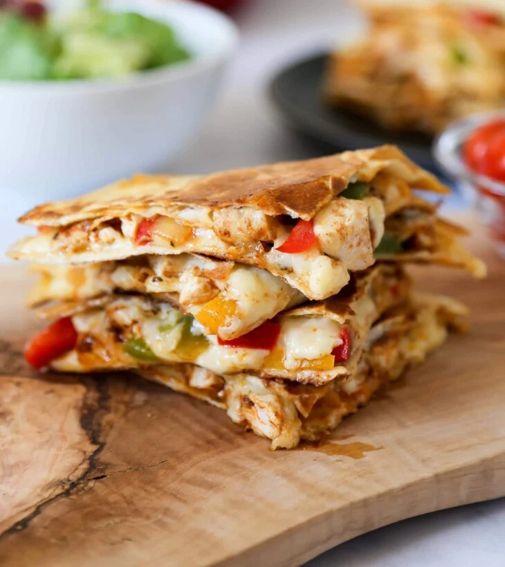 Chicken Fajita Quesadillas